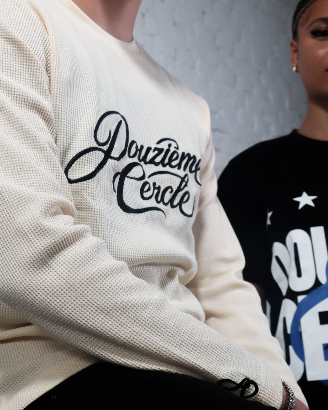 Signature Script Waffle Long Sleeve - Douzième Cercle