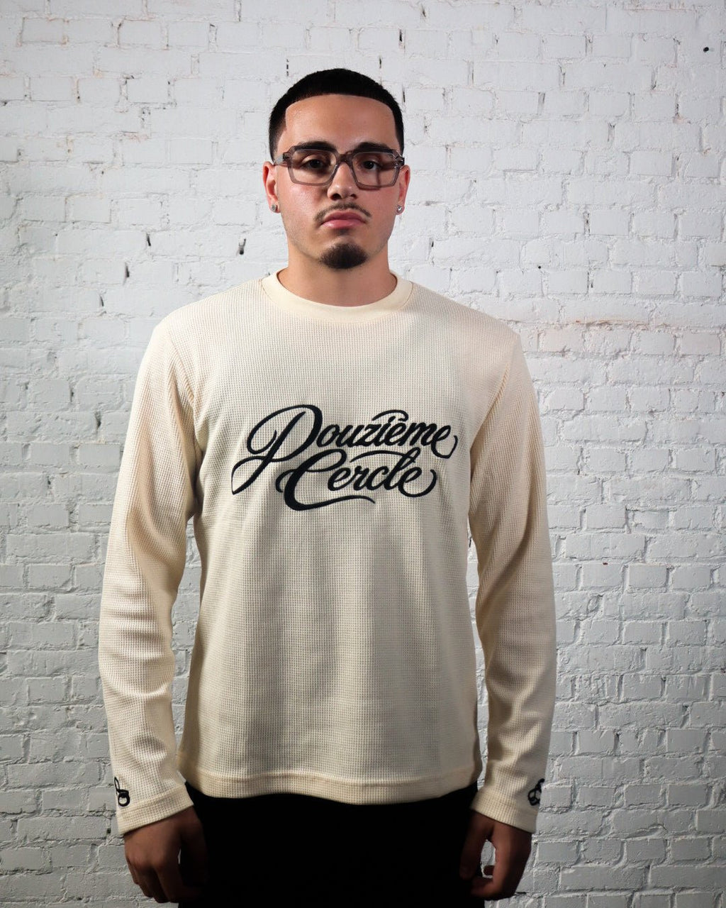 Signature Script Waffle Long Sleeve - Douzième Cercle
