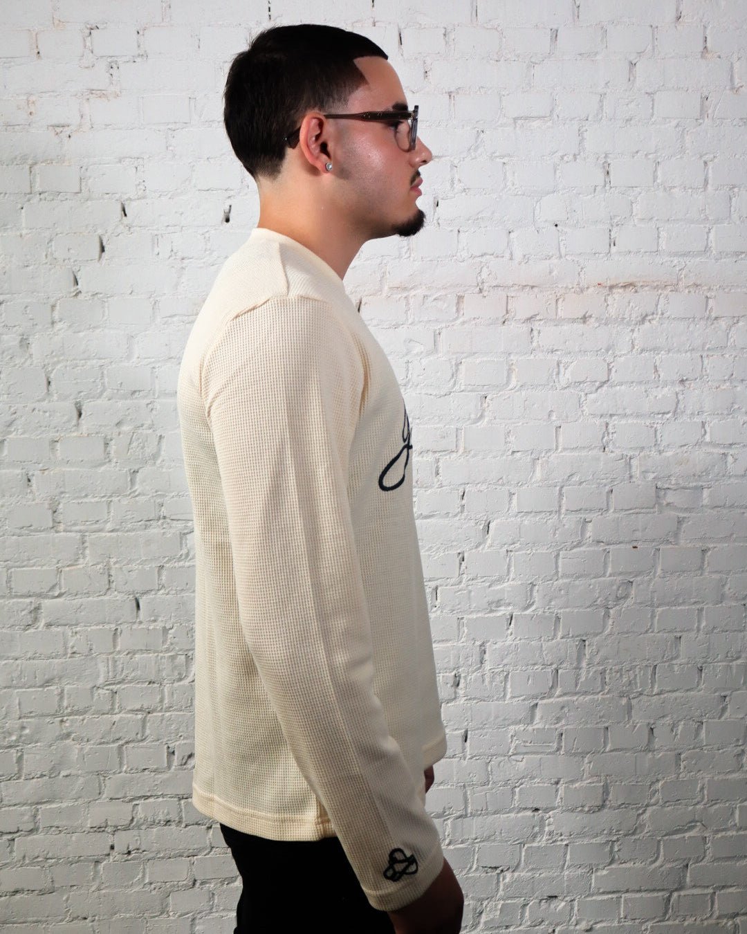 Signature Script Waffle Long Sleeve - Douzième Cercle